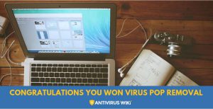 Congratulations You Won Virus Pop Removal